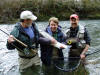 Joann Severson RockAByBaby / Michael Gorman photo / McKenzie River Fly Fishing Guide