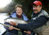 First Siletz Steelhead Joann Severson  / M Gorman / McKenzie River Fishing Guide