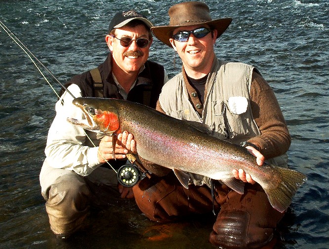 mark clements /  Tom Clements photo / steelhead fly fishing / steelhead fly fishing guide