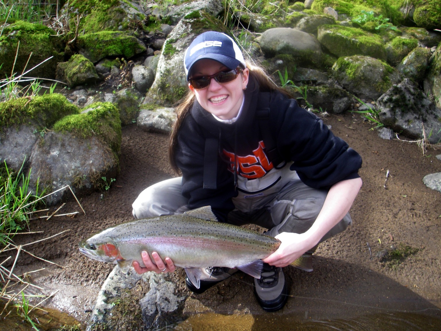 Tara Fulps / Jason mariner photo / McKenzie River Fly Fishing Guide